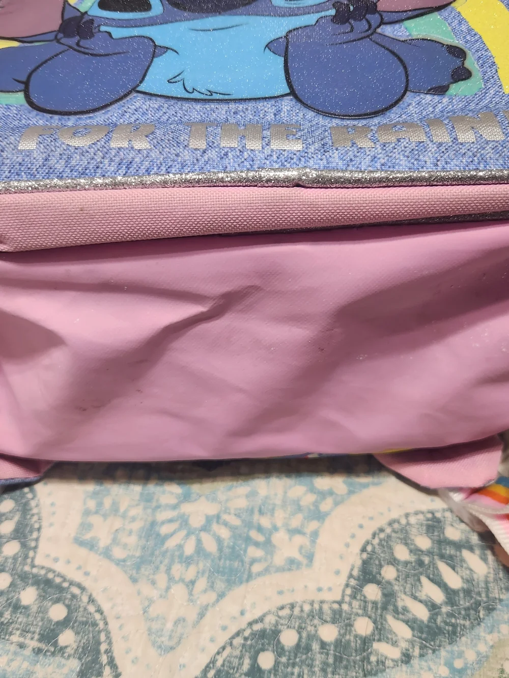 Stitch 'Look for the Rainbow' Kids Backpack - Blue